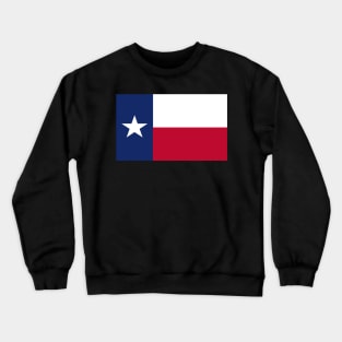 Flag - Texas wo Txt Crewneck Sweatshirt